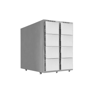 3/6/9 Corpos Mortuario Frio Branco metal revistido