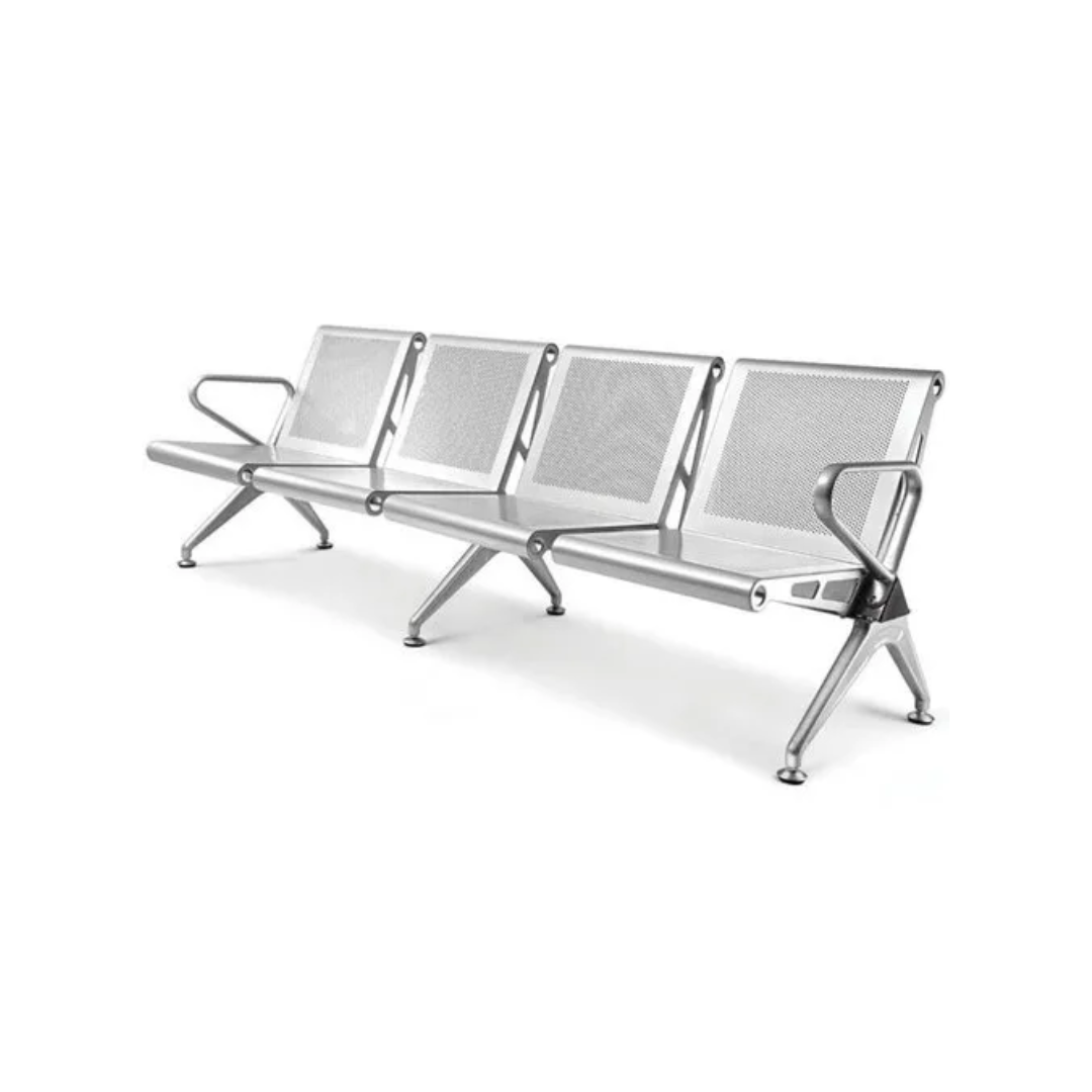 Cadeira metalica para sala de espera
